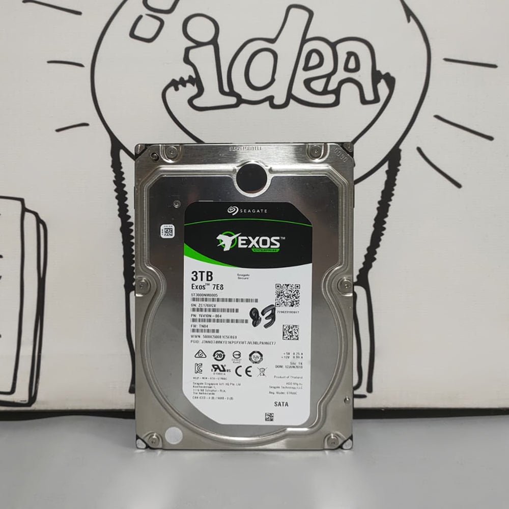 Seagate Exos 7E8 3TB 3.5 Inch Internal PC Hard Drive (Original Used)