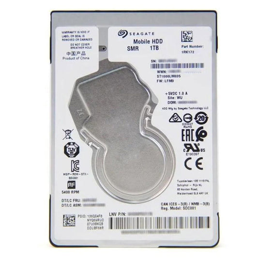 Seagate 1TB 2.5 inch Internal Laptop Hard Drive (Original Used)