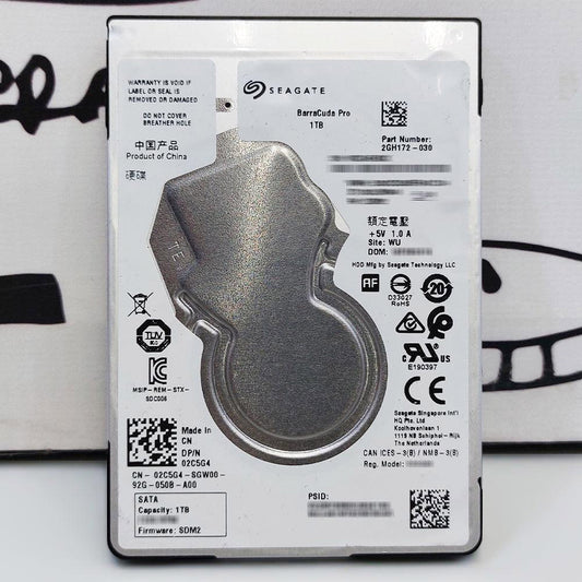 Seagate 1TB 2.5 inch Internal Laptop Hard Drive (Original Used)