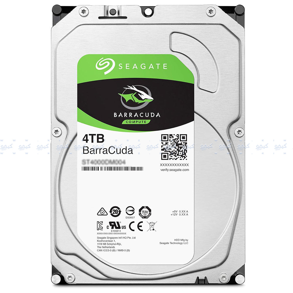 Seagate BarraCuda 4TB 3.5 inch Internal Hard Drive