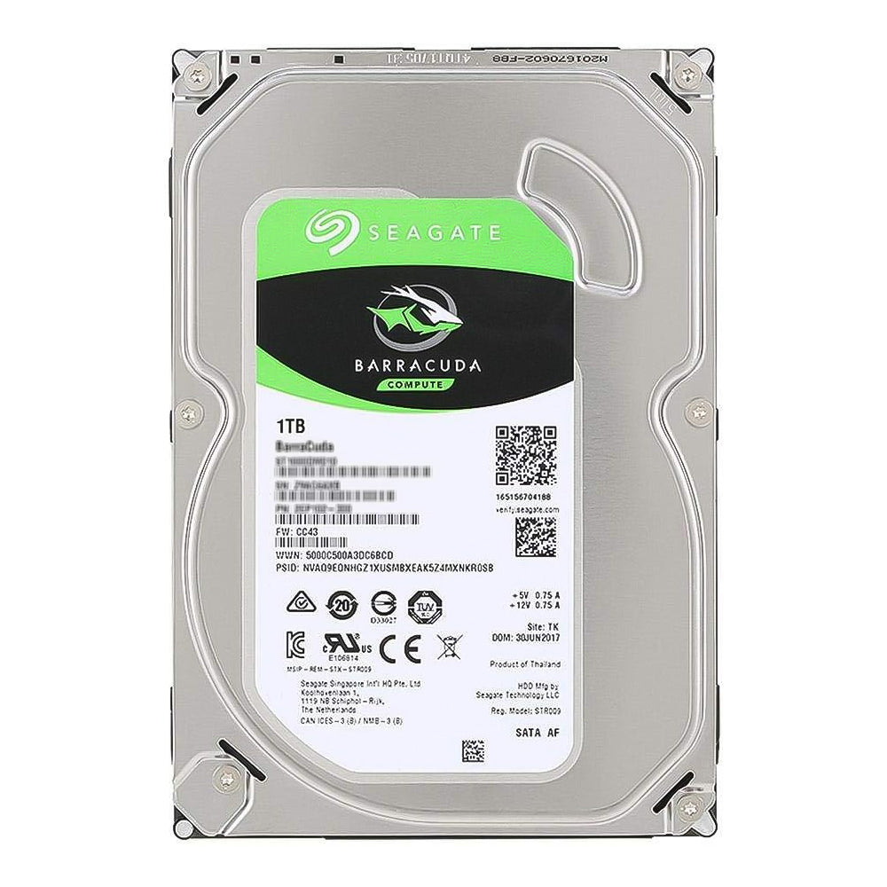 Seagate Barracuda 1TB 3.5 inch Internal PC Hard Drive (Refurb) (5 Months Warranty)