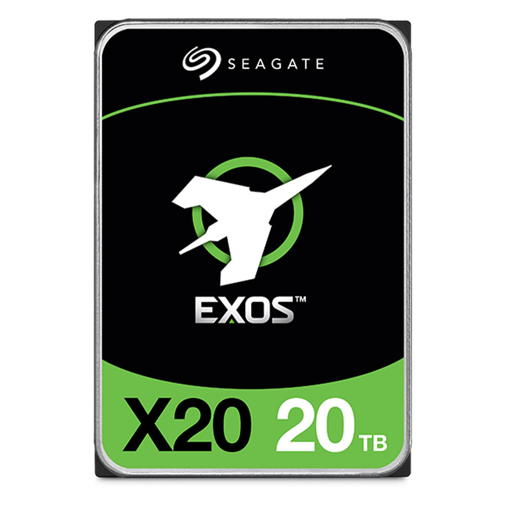 Seagate Enterprise Exos X20 20TB 3.5 Inch Internal Hard Drive