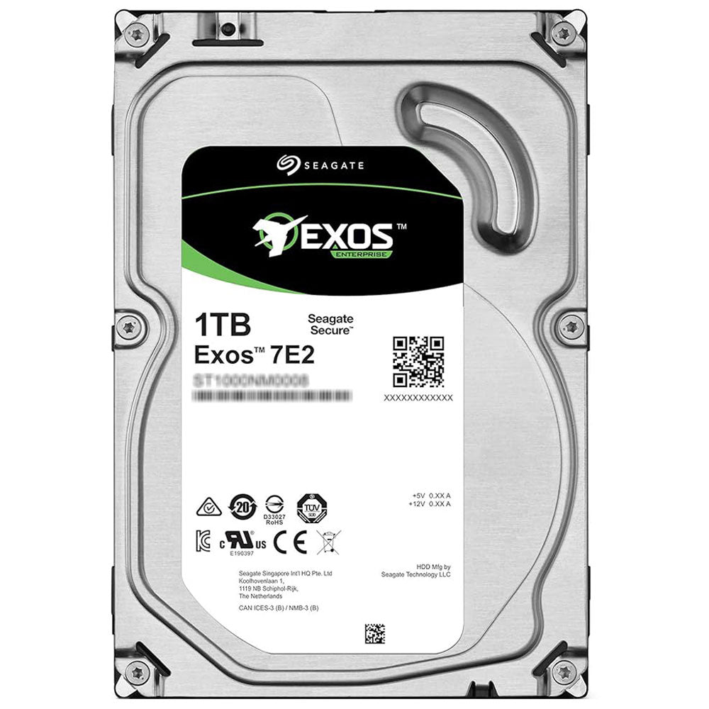 Seagate Exos 7E2 1TB 3.5 inch Internal PC Hard Drive (Refurb) (5 Months Warranty)