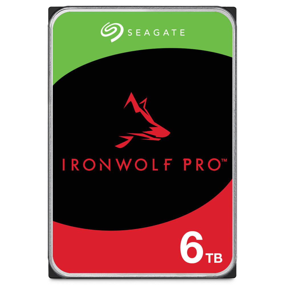 Seagate Ironwolf PRO NAS 6TB 3.5 Inch Server Internal Hard Drive