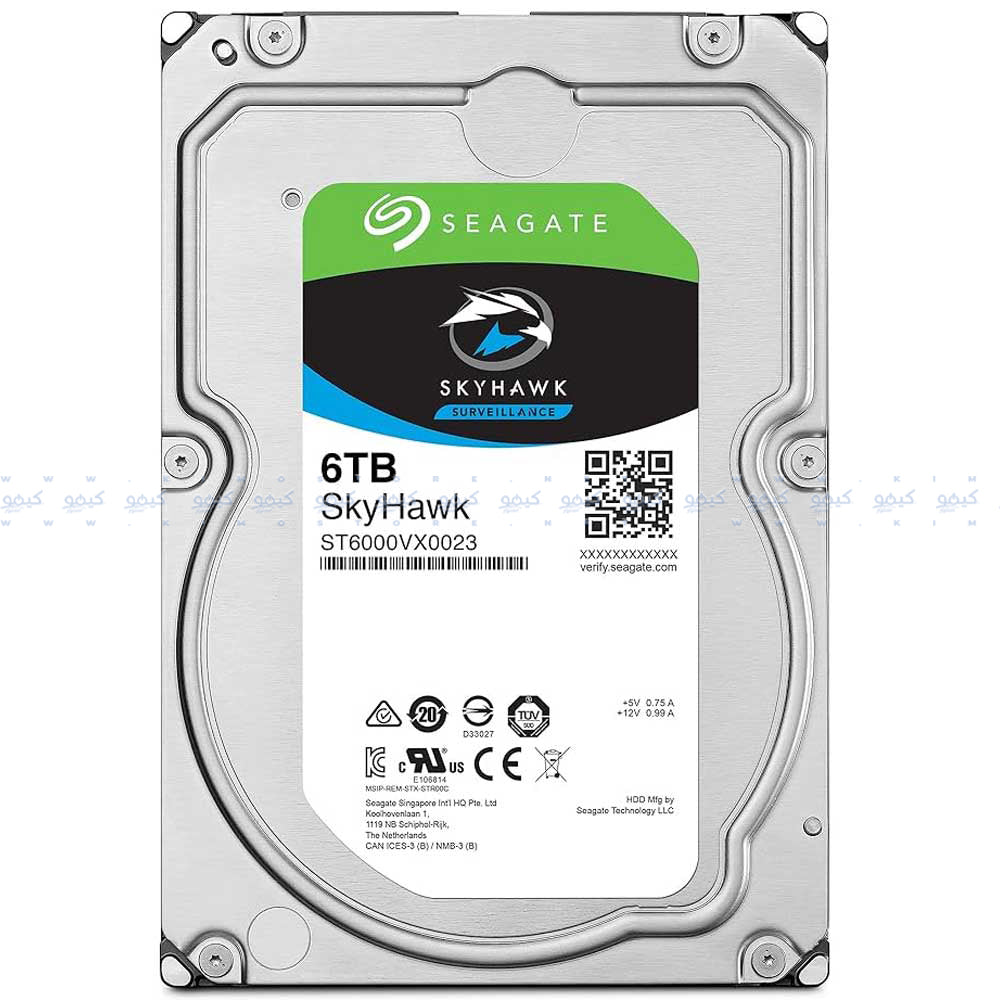 Seagate SkyHawk 6TB 3.5 inch Surveillance Internal Hard Drive