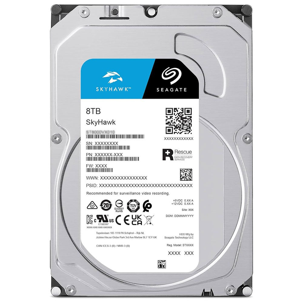 Seagate SkyHawk 8TB 3.5 Inch Surveillance Internal Hard Drive