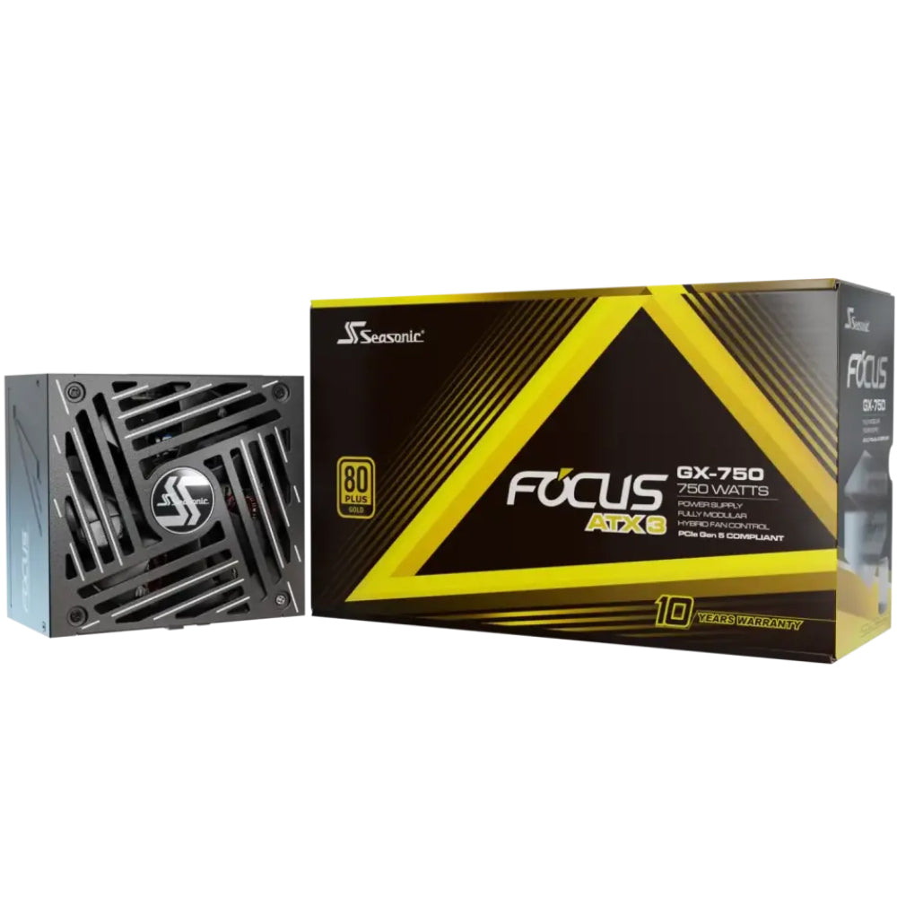 Seasonic FOCUS GX-750 750W 80 PLUS Gold Certified Power Supply