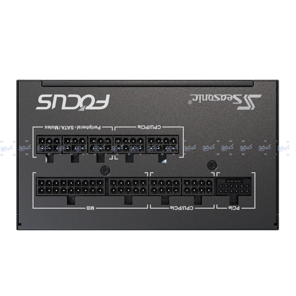 باور سبلاي سي سونيك 80 بلس ذهبي 750 وات FOCUS GX-750