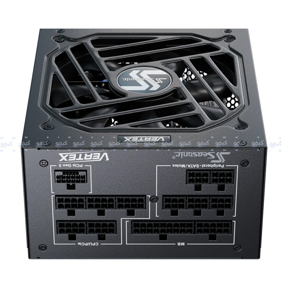 باور سبلاي سي سونيك 80 بلس ذهبي 1000 وات VERTEX GX-1000