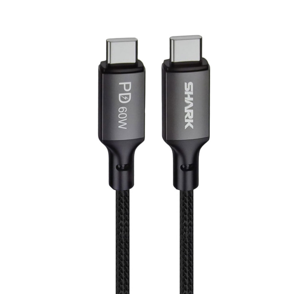 Shark SH-105 PD Type-C To Type-C Cable 60W Fast Charging 1m