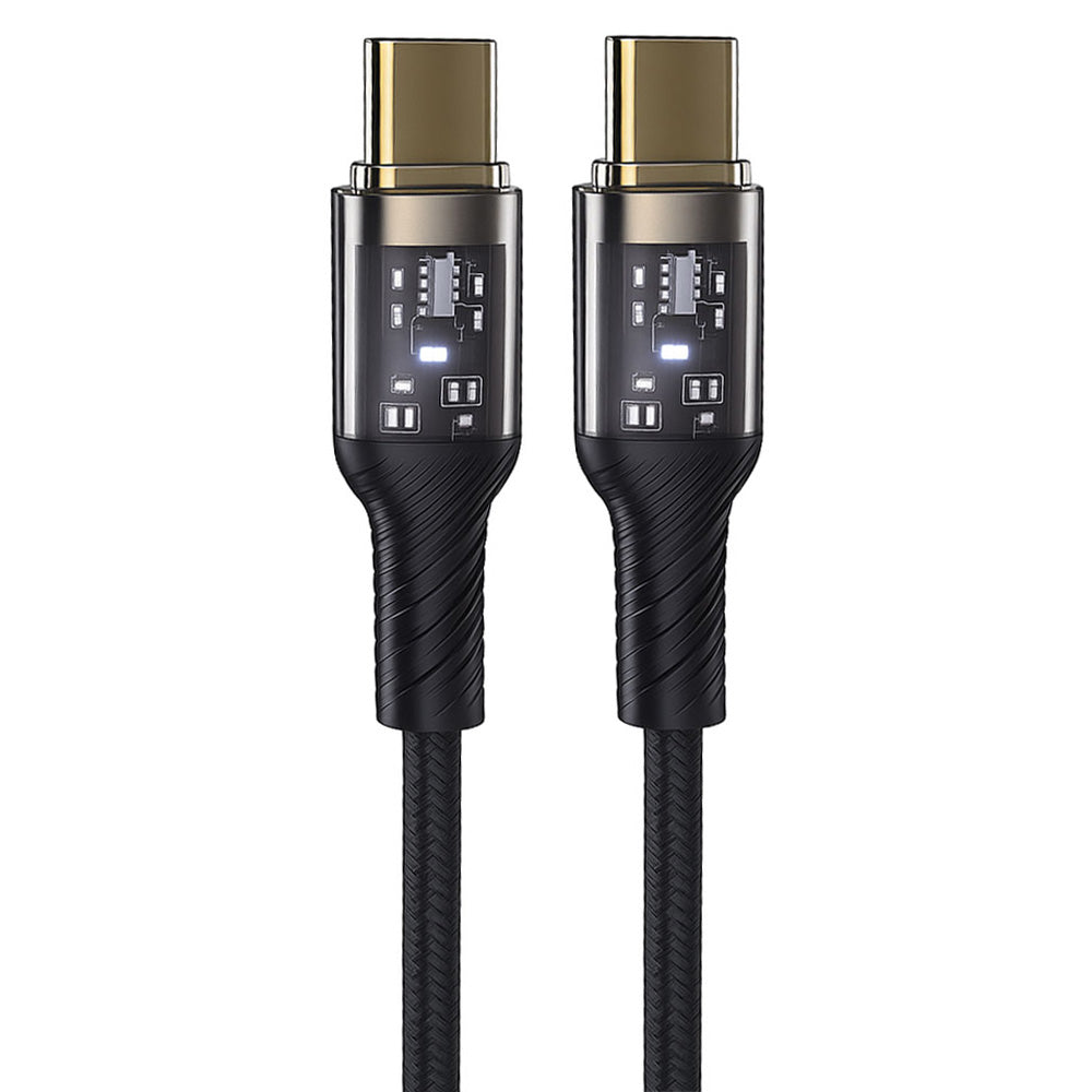 Shark SH-110C Type-C To Type-C Cable 60W Fast Charging 1m - Black