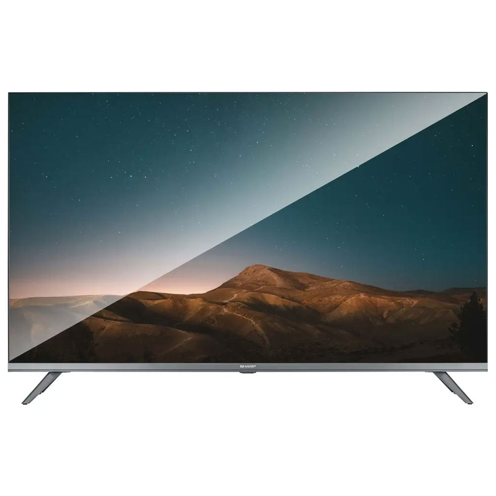 Sharp 2T-C43FG6EX 43 Inch LED FHD Frameless Smart TV With Built-In Receiver + Free Shahid VIP