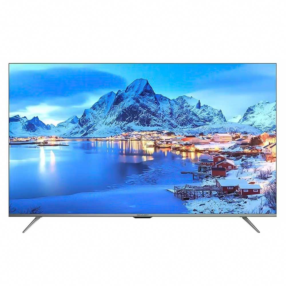 Sharp 4T-C55DL6EX 55 Inch 4K Frameless Smart TV With Built-In Receiver
