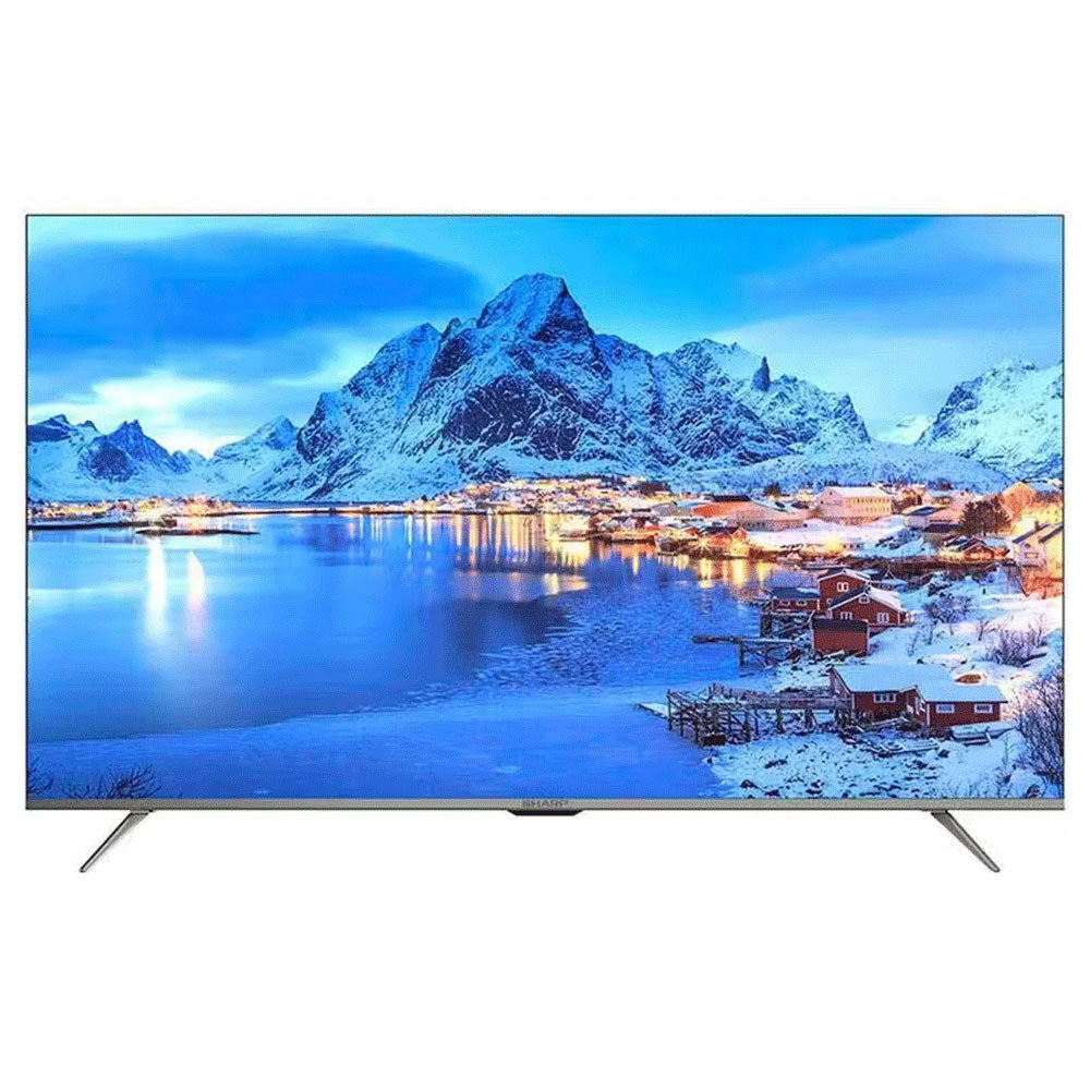 Sharp 4T-C65DL6EX 65 Inch UHD 4K Frameless Smart TV With Built-In Receiver