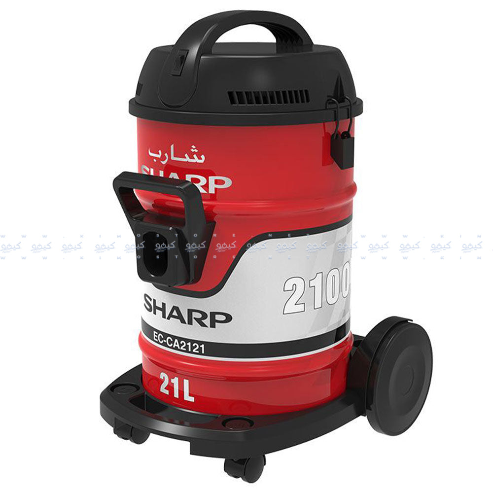 مكنسة كهربائية شارب برميلية 21 لتر 2100 وات EC-CA2121-X 