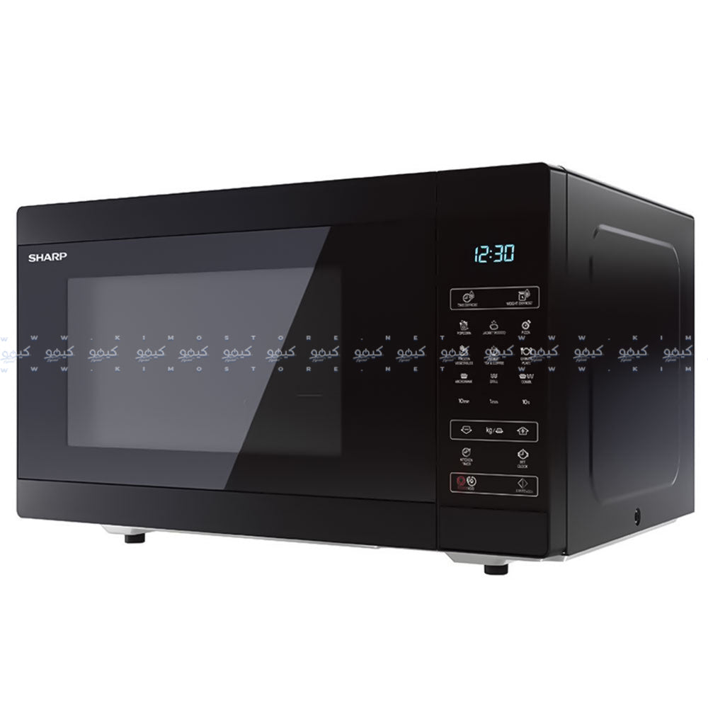 ميكروويف شارب 25 لتر 900 وات مع شواية R-250MGR-BK2 - أسود