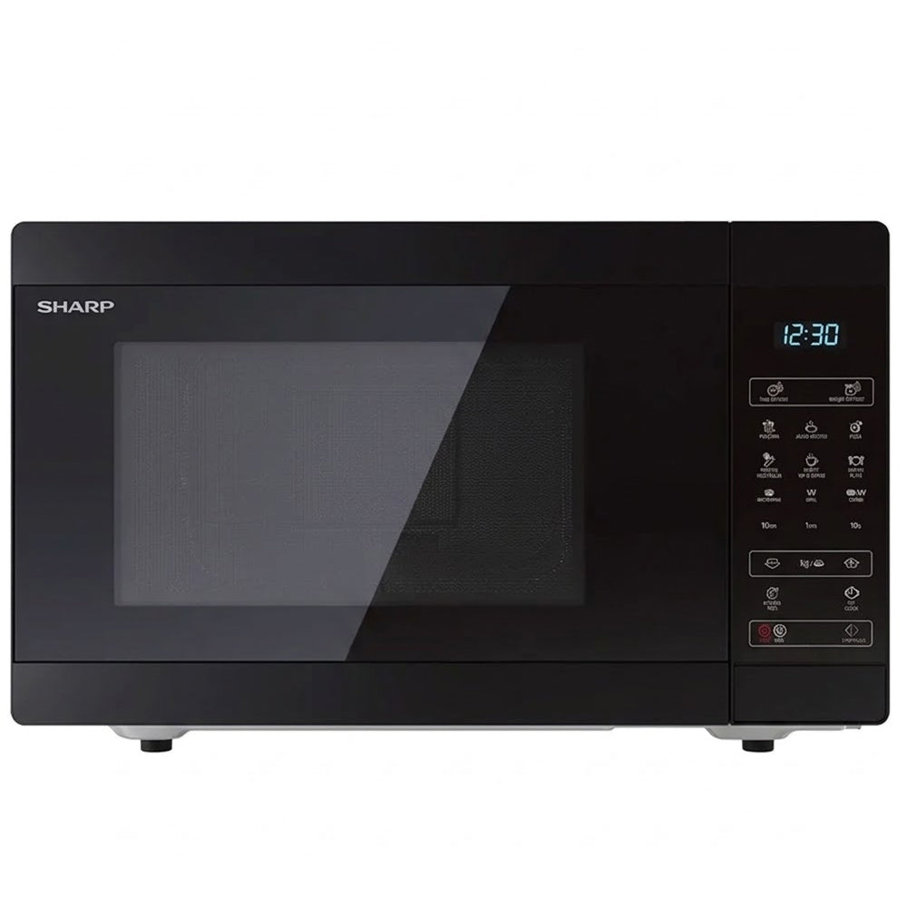 ميكروويف شارب 25 لتر 900 وات مع شواية R-250MGR-BK2 - أسود