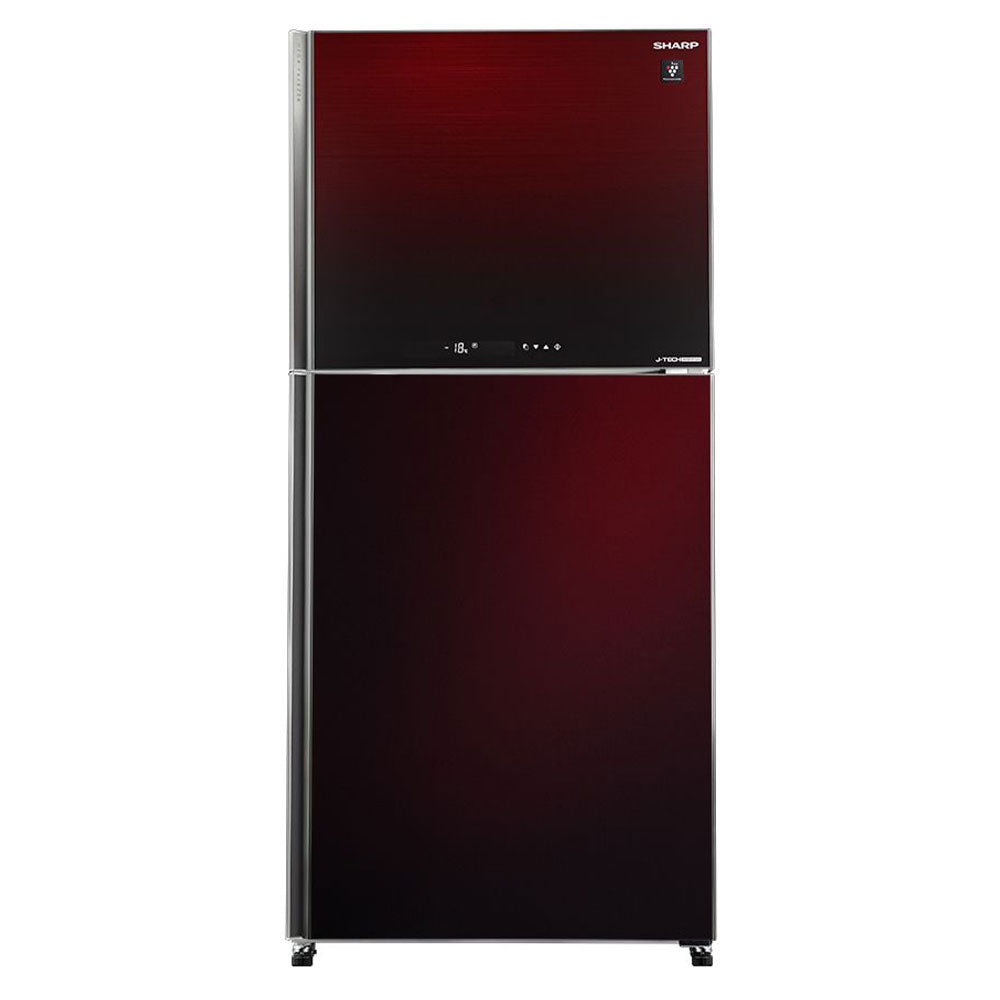 Sharp Refrigerator SJ-GV69G-RD Inverter Digital No Frost 538L 2 Doors - Red