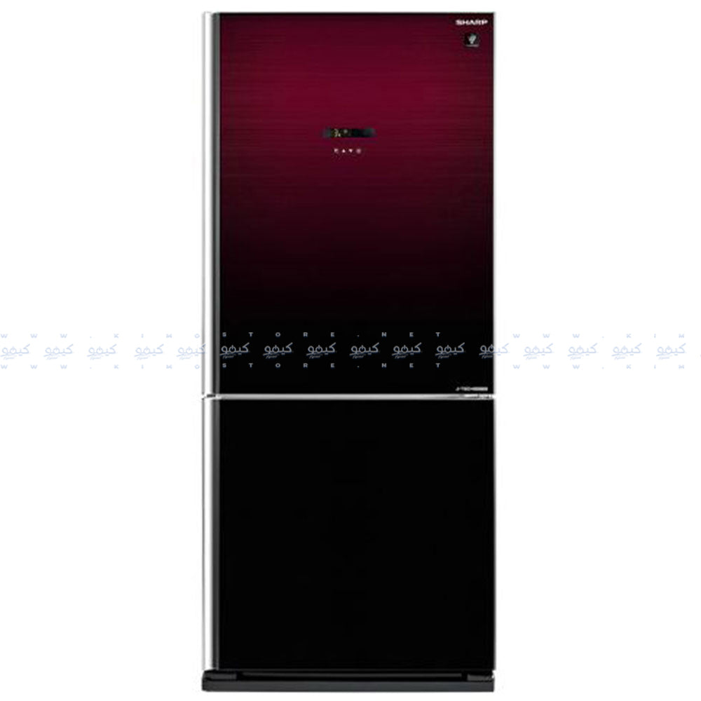 ثلاجة شارب نوفروست 2 باب 558 لتر SJ-GV73J-RD - أحمر