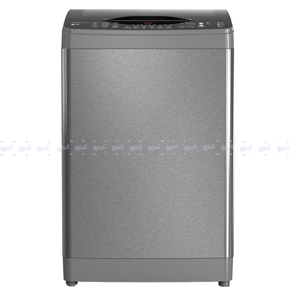 غسالة ملابس شارب اوتوماتيك تحميل علوي 15 كجم DDM انفرتر بطلمبة ES-TD15GSSP - ستانلس ستيل