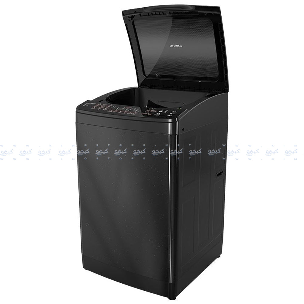 غسالة ملابس شارب اوتوماتيك تحميل علوي 17 كجم DDM انفرتر بطلمبة ES-TD17GBKP - أسود