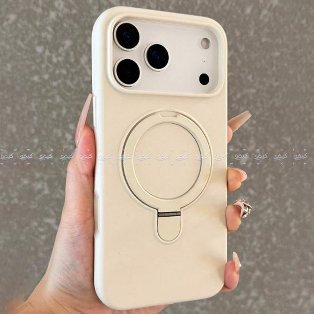 Silicon Cover With Stand iPhone 17 Pro Max