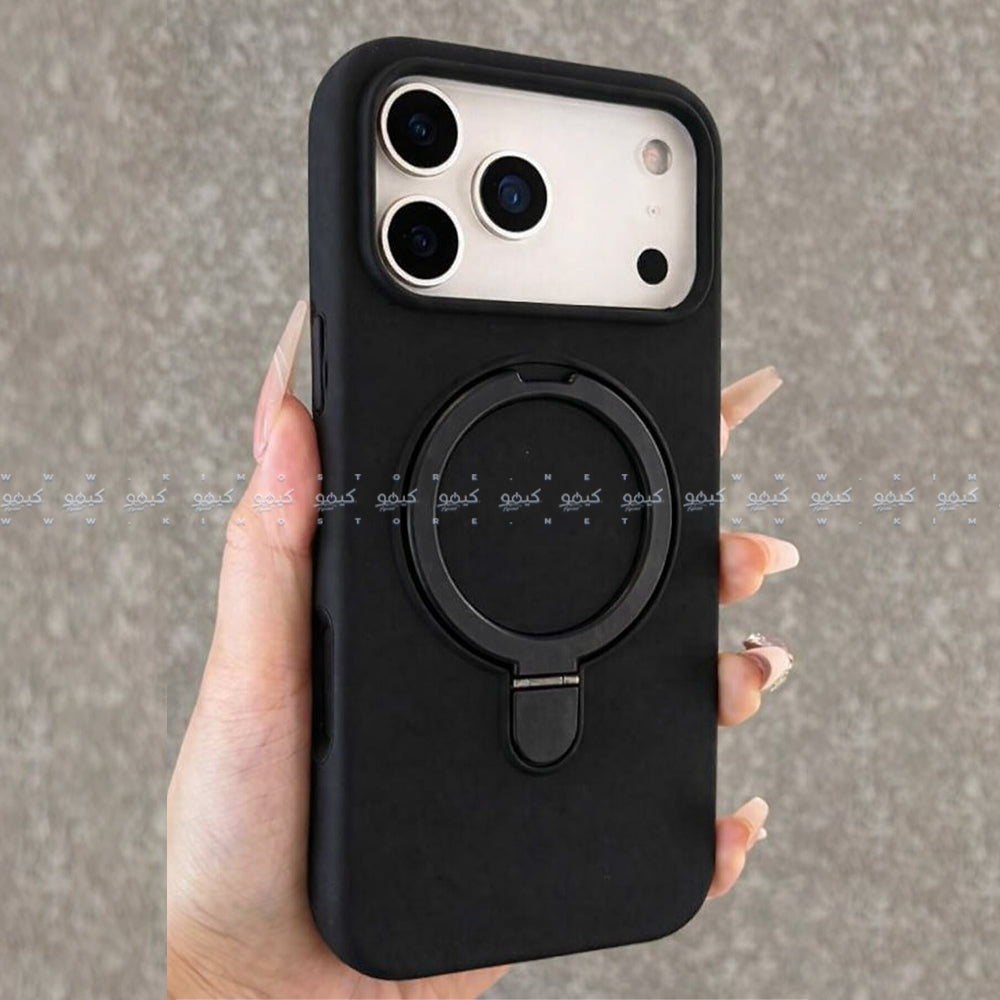 Silicon Cover With Stand iPhone 17 Pro Max
