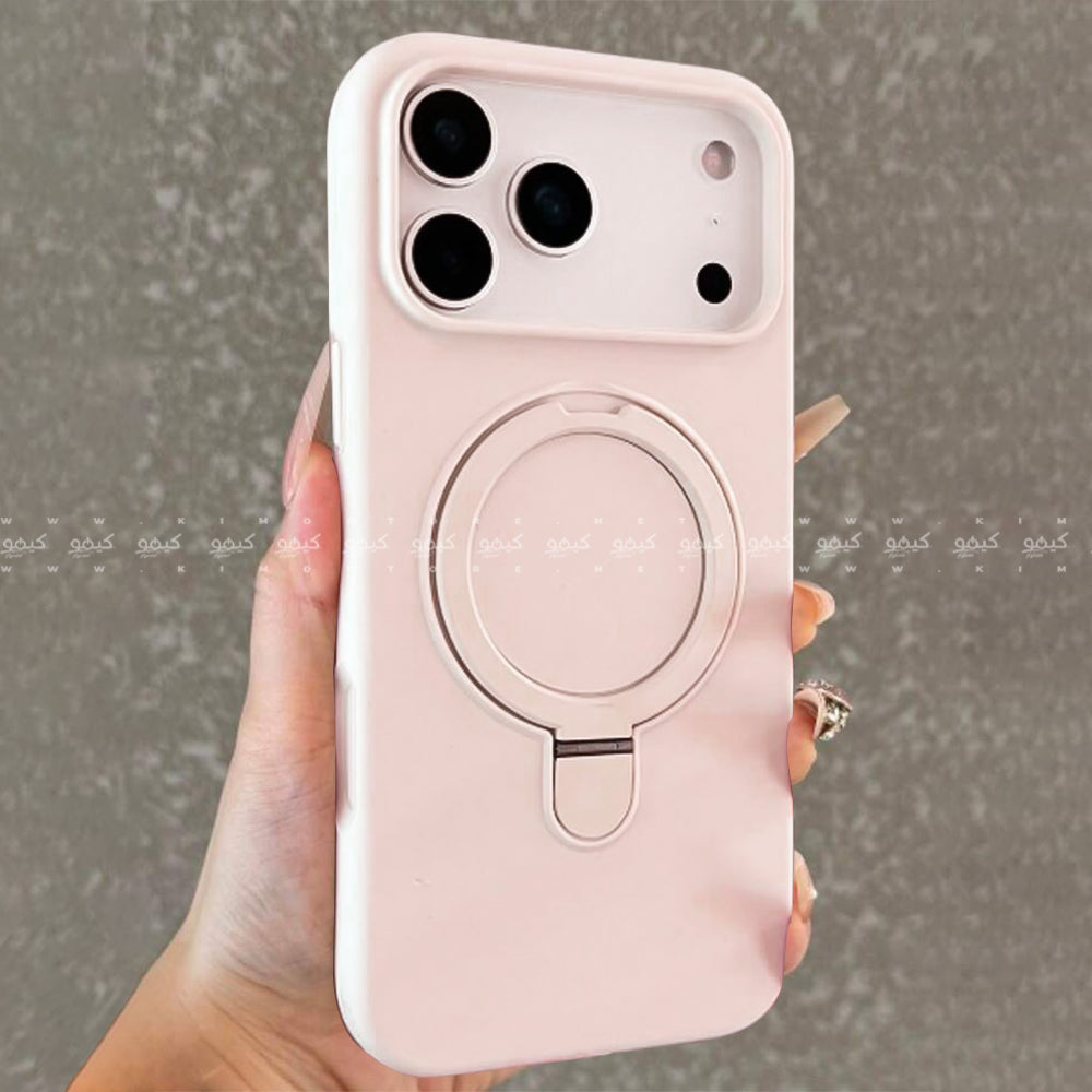 Silicon Cover With Stand iPhone 17 Pro Max