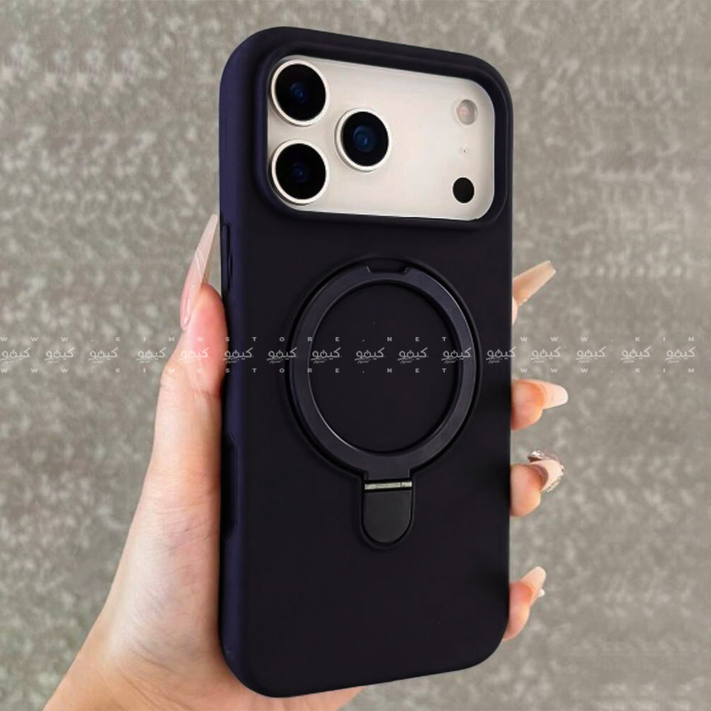 Silicon Cover With Stand iPhone 17 Pro Max