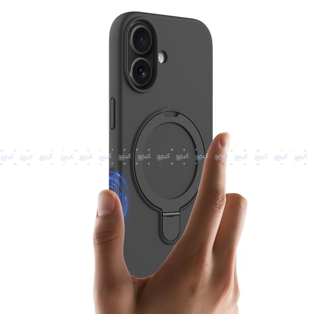 Silicon Cover With Stand iPhone 17