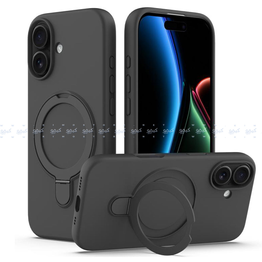 Silicon Cover With Stand iPhone 17