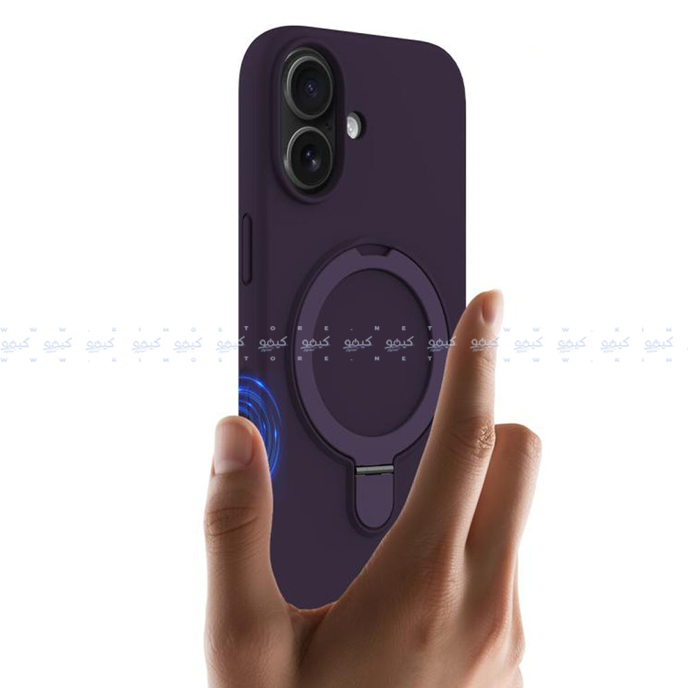 Silicon Cover With Stand iPhone 17