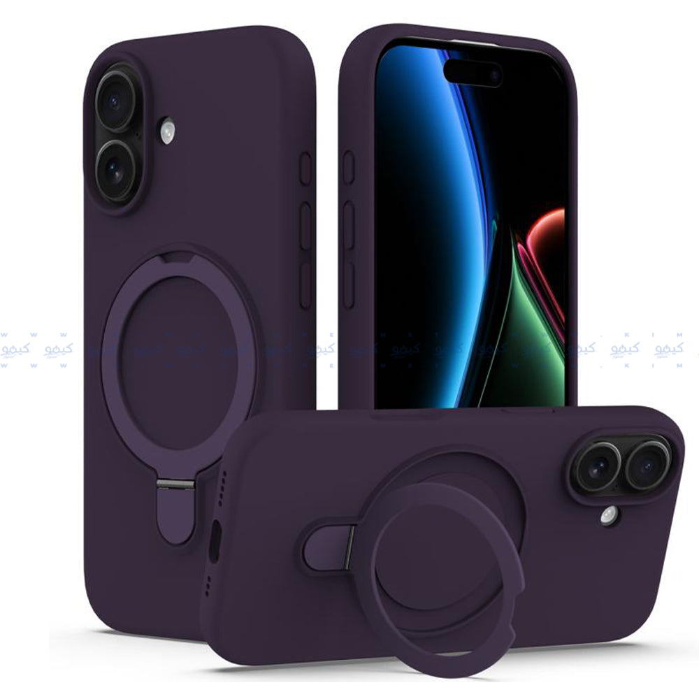 Silicon Cover With Stand iPhone 17