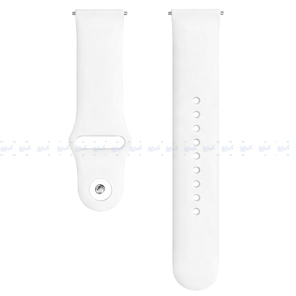 Silicone Buckle Silicone Watch Strap (22mm)