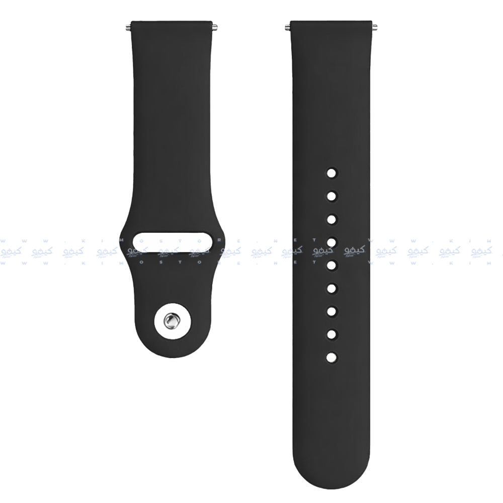 Silicone Buckle Silicone Watch Strap (22mm)