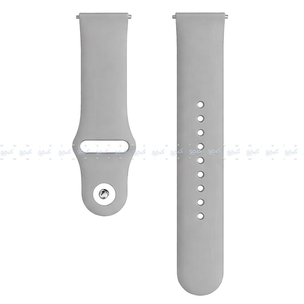 Silicone Buckle Silicone Watch Strap (22mm)