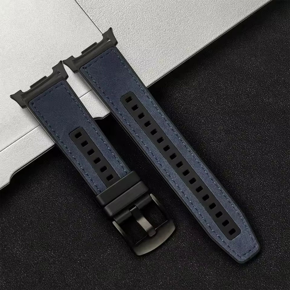 Silicone Leather Watch Strap (22mm-42mm-44mm-45mm-49mm)