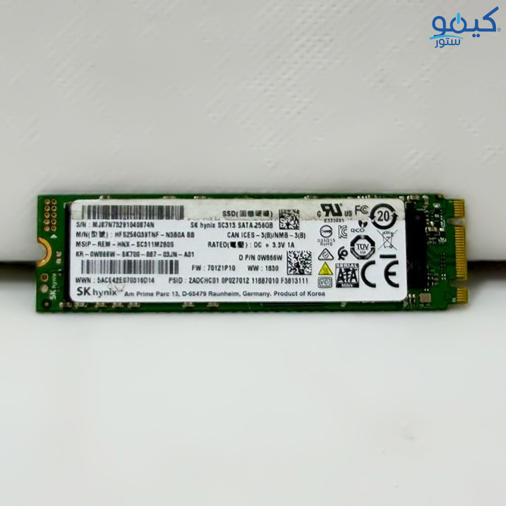 هارد درايف اس كيه هاينكس 256 جيجابايت SATA M.2 SSD (استعمال خارج)