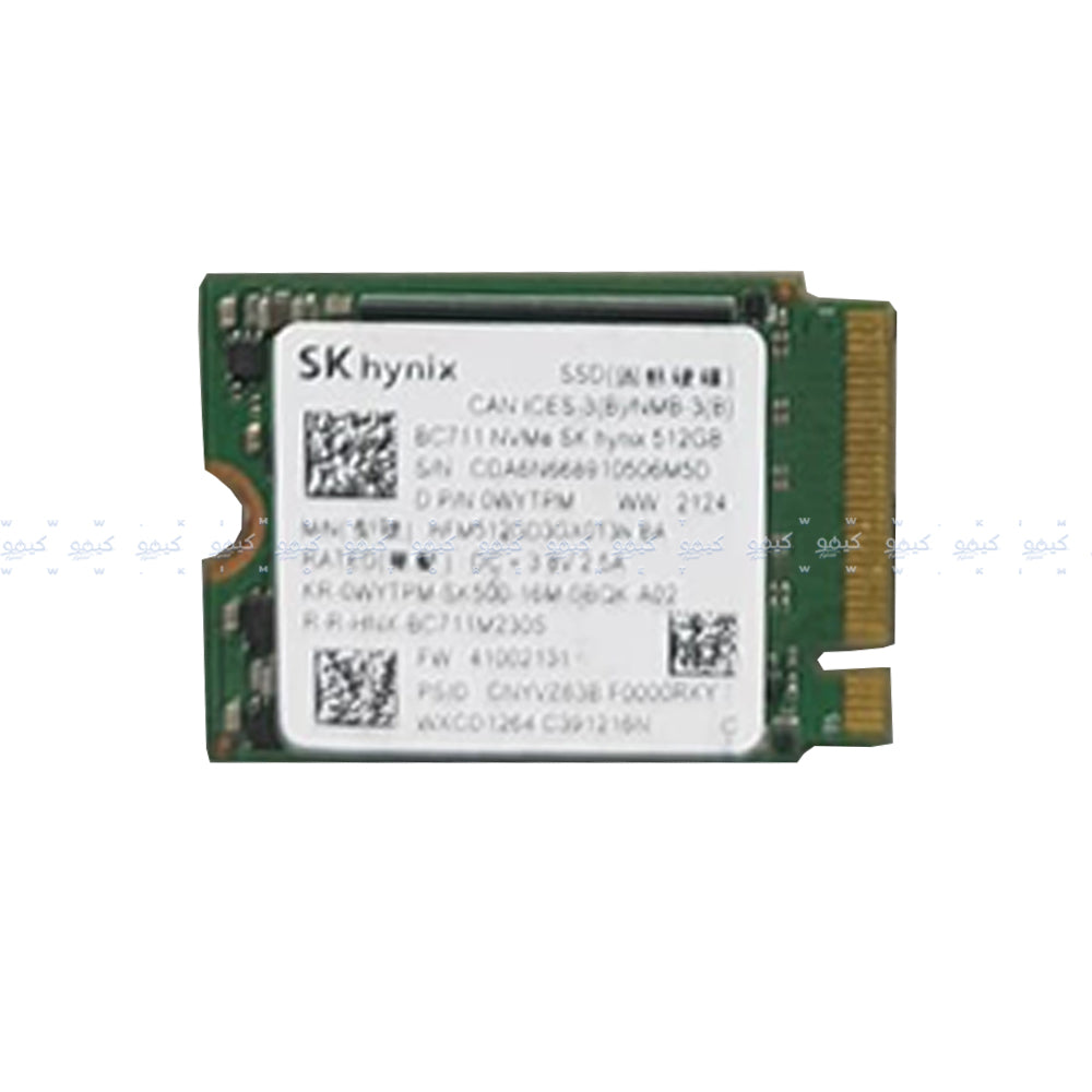 هارد درايف SK هاينكس 512 جيجابايت SC311/BC711 PCIe M.2 SSD 2230 (استعمال خارج)