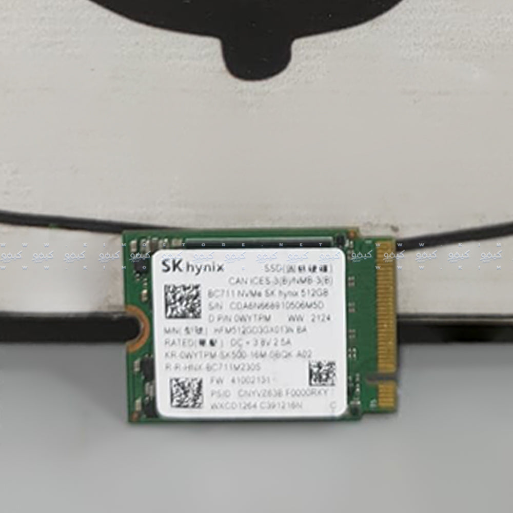 هارد درايف SK هاينكس 512 جيجابايت SC311/BC711 PCIe M.2 SSD 2230 (استعمال خارج)