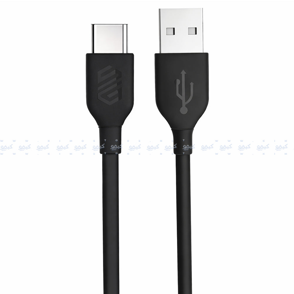 Smart Gate SGCA-BACF100B USB To Type-C Cable Fast Charging 1m - Black