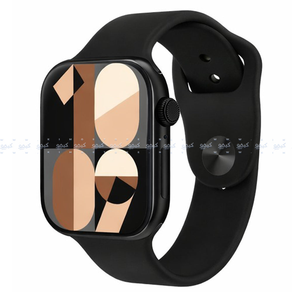 ساعة سمارت سمارت جيت SGW-A (46 ملم) - هيكل اسود مع سوار سليكون اسود  و سوار إضافي