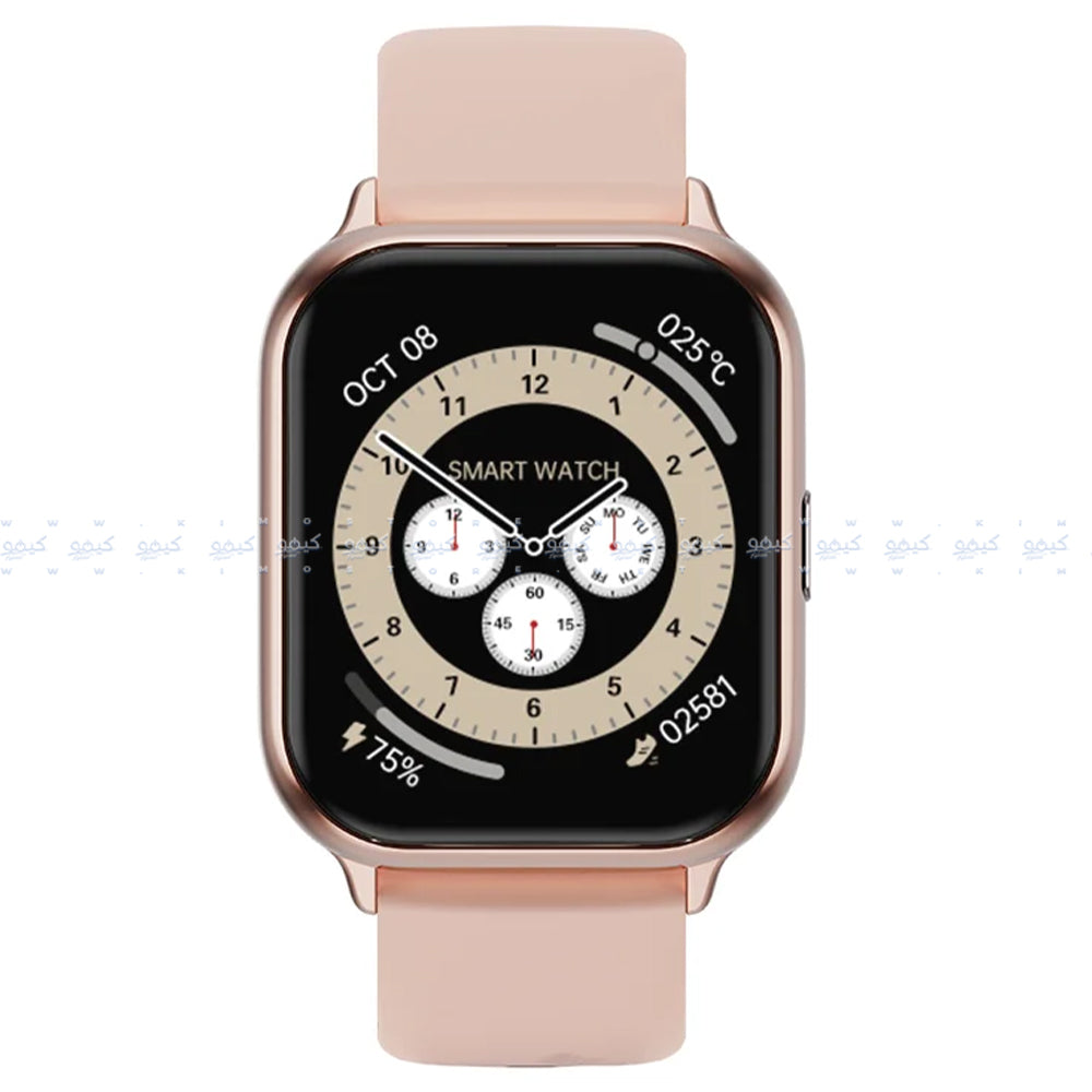 Smart Gate SGW-S Smart Watch (36mm) Pink Case With Pink Silicone Strap