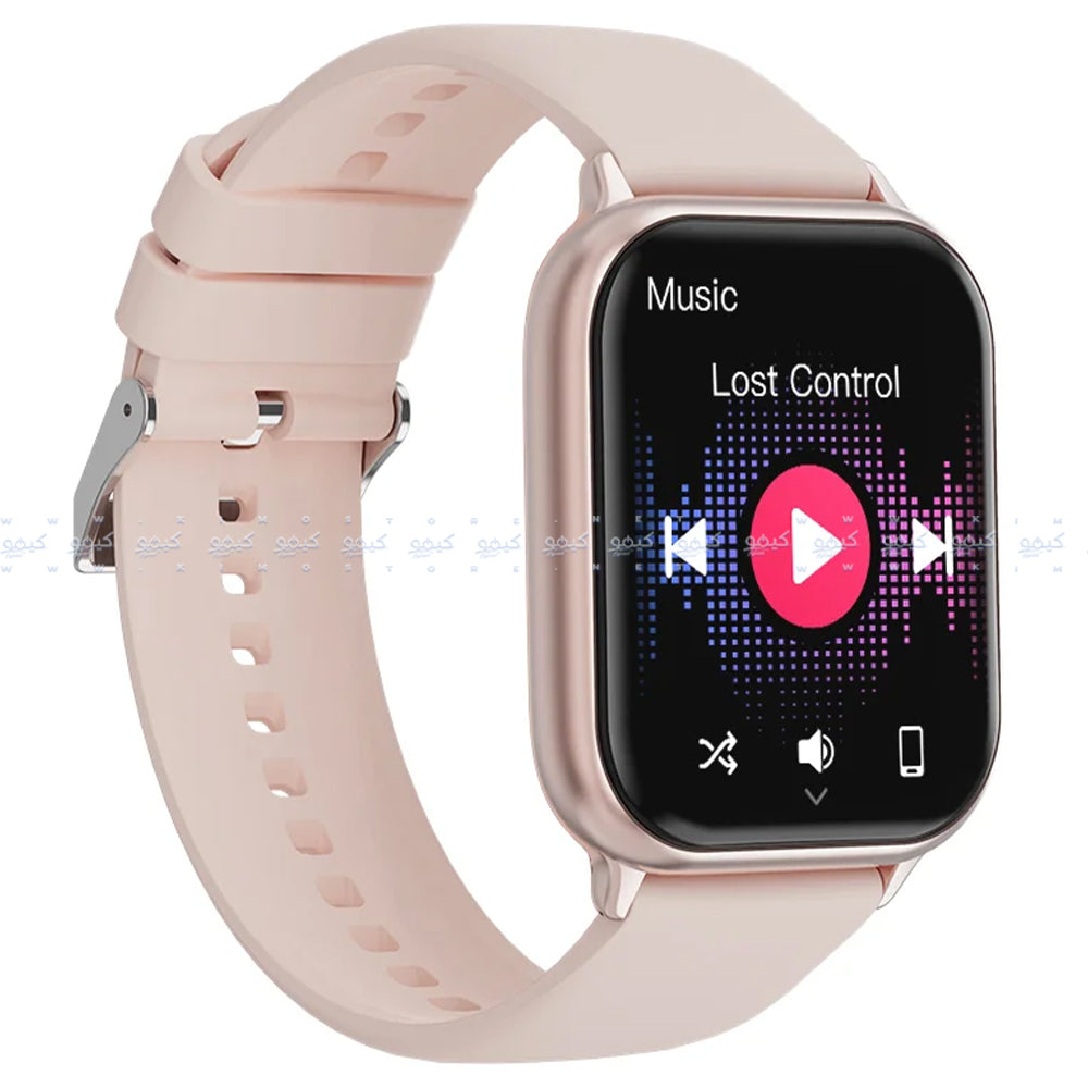 Smart Gate SGW-S Smart Watch (36mm) Pink Case With Pink Silicone Strap