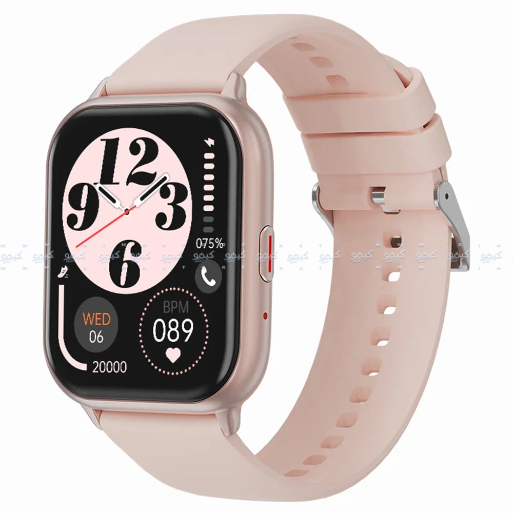 Smart Gate SGW-S Smart Watch (36mm) Pink Case With Pink Silicone Strap