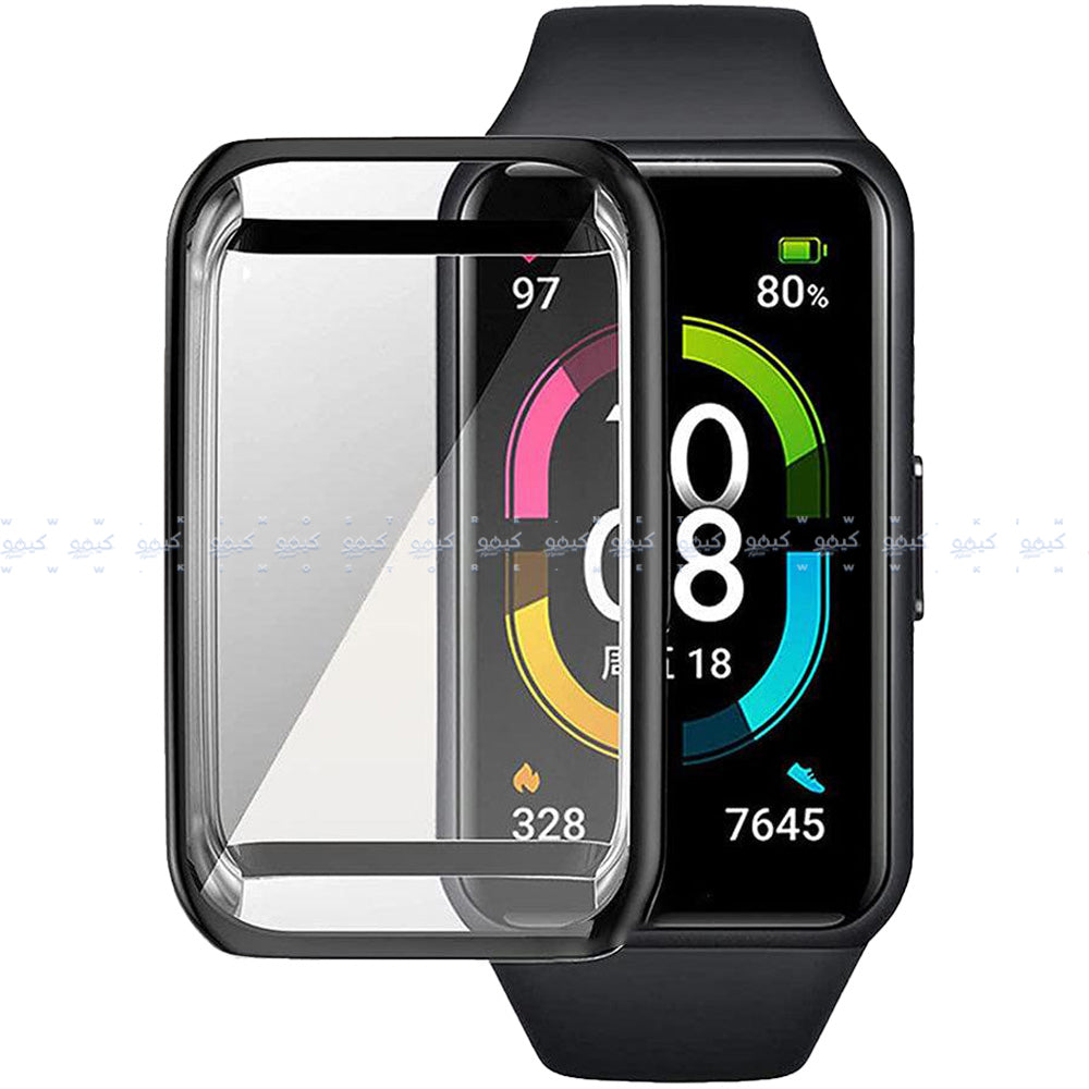 Smart Watch Silicone Full Cover With Frame Huawei Band 6