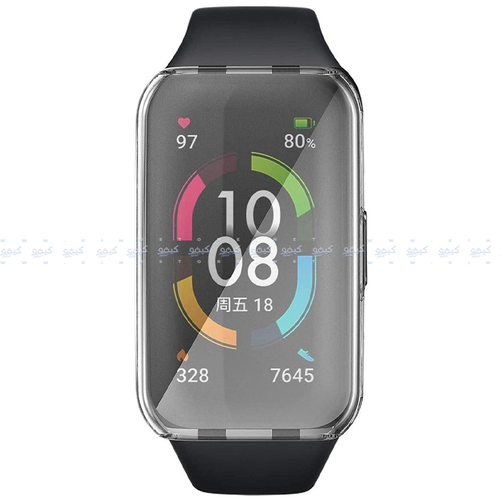 Smart Watch Silicone Full Cover With Frame Huawei Band 6