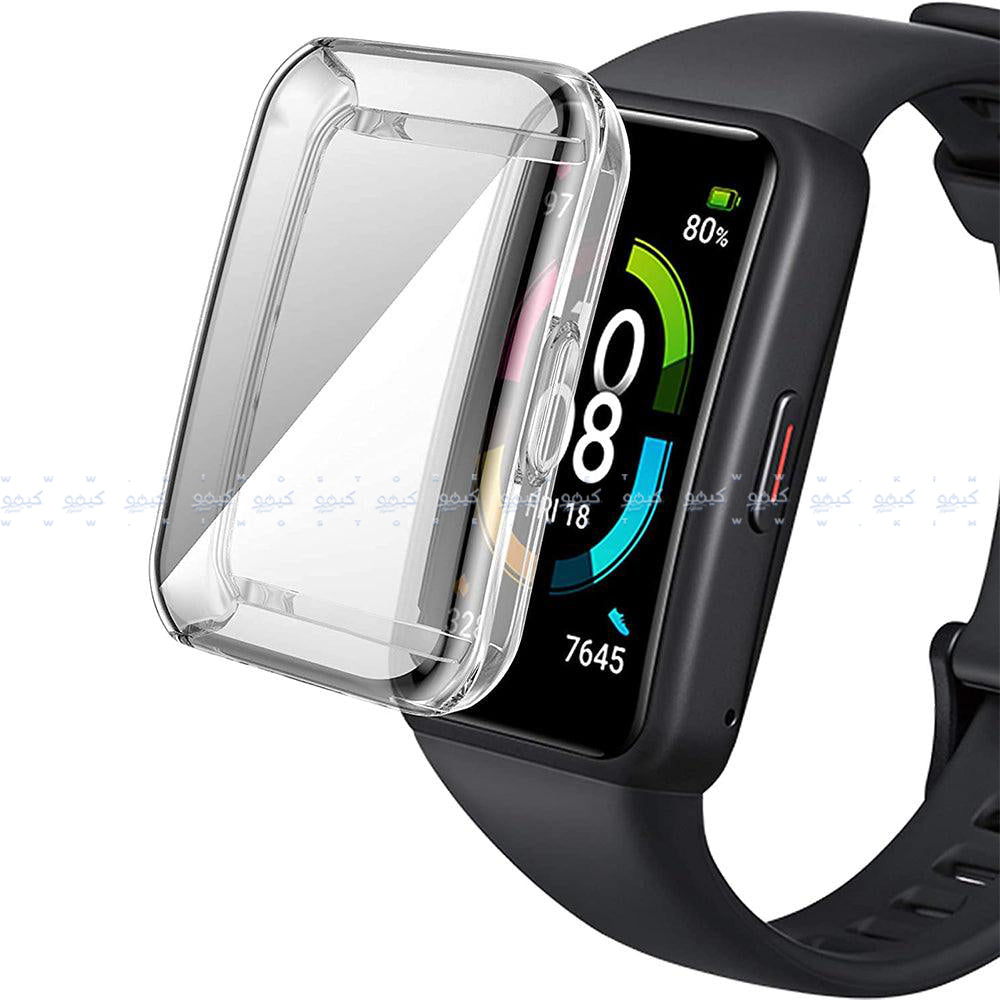 Smart Watch Silicone Full Cover With Frame Huawei Band 6