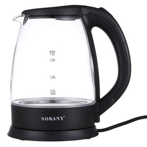Sokany Glass Kettle SK-SH-1097 2L 1500W