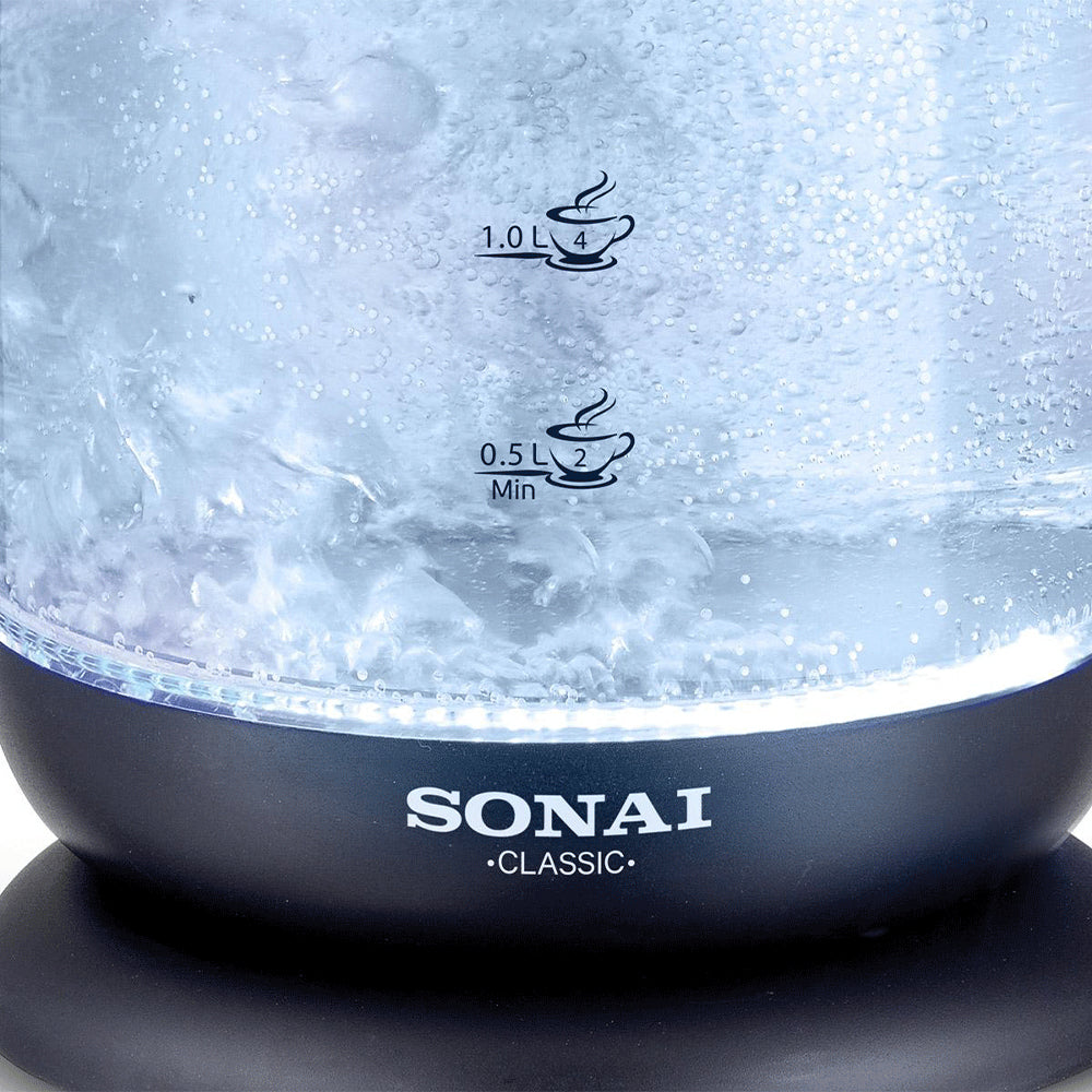 Sonai Kettle Glass Classic MAR-3752 1.7L 2200W